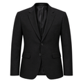 Black Tailored Wool Blazer | Klonnor Mounther