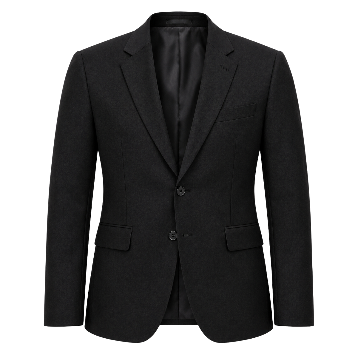 Black Tailored Wool Blazer | Klonnor Mounther