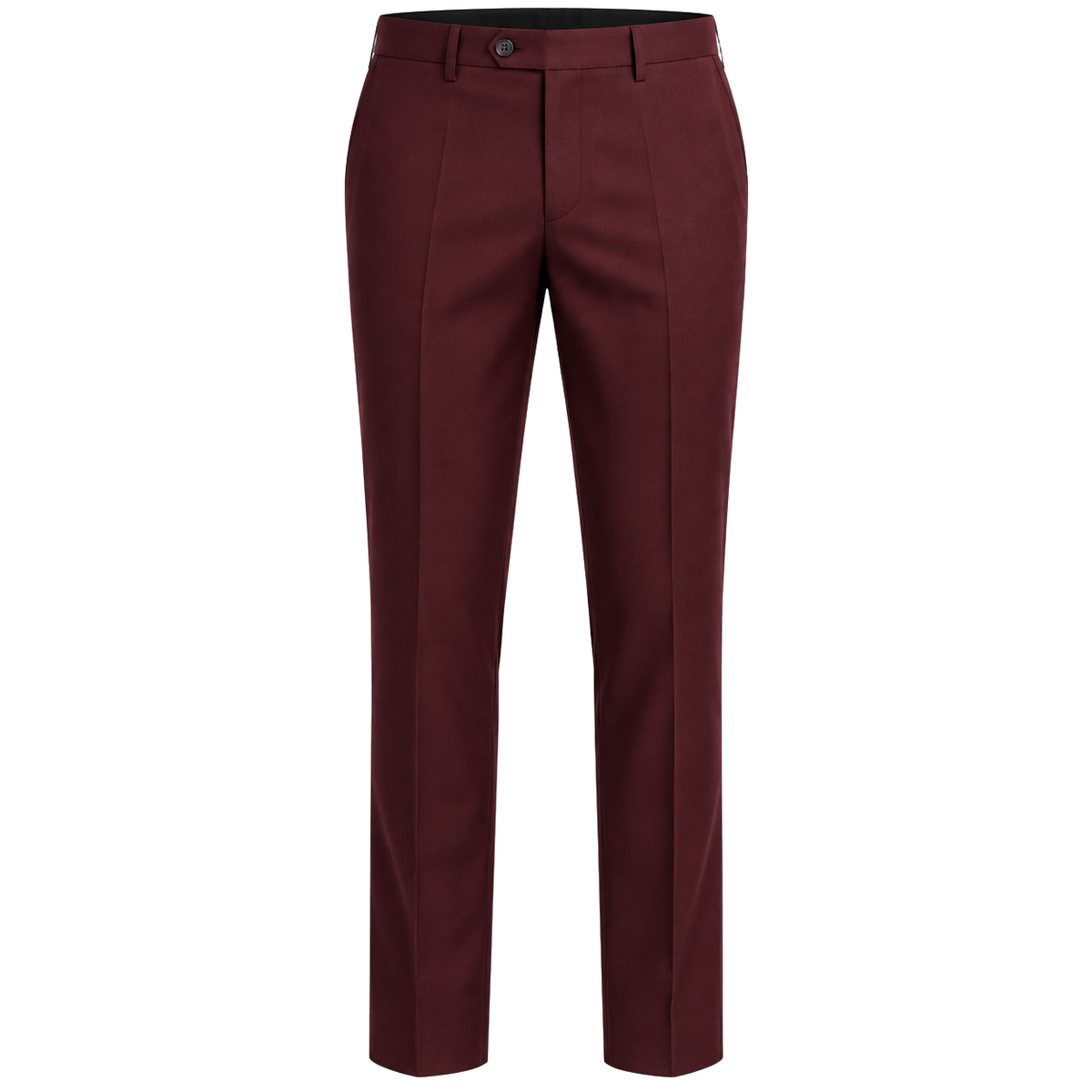 Burgundy Tailored Formal Trousers | Klonnor Mounther
