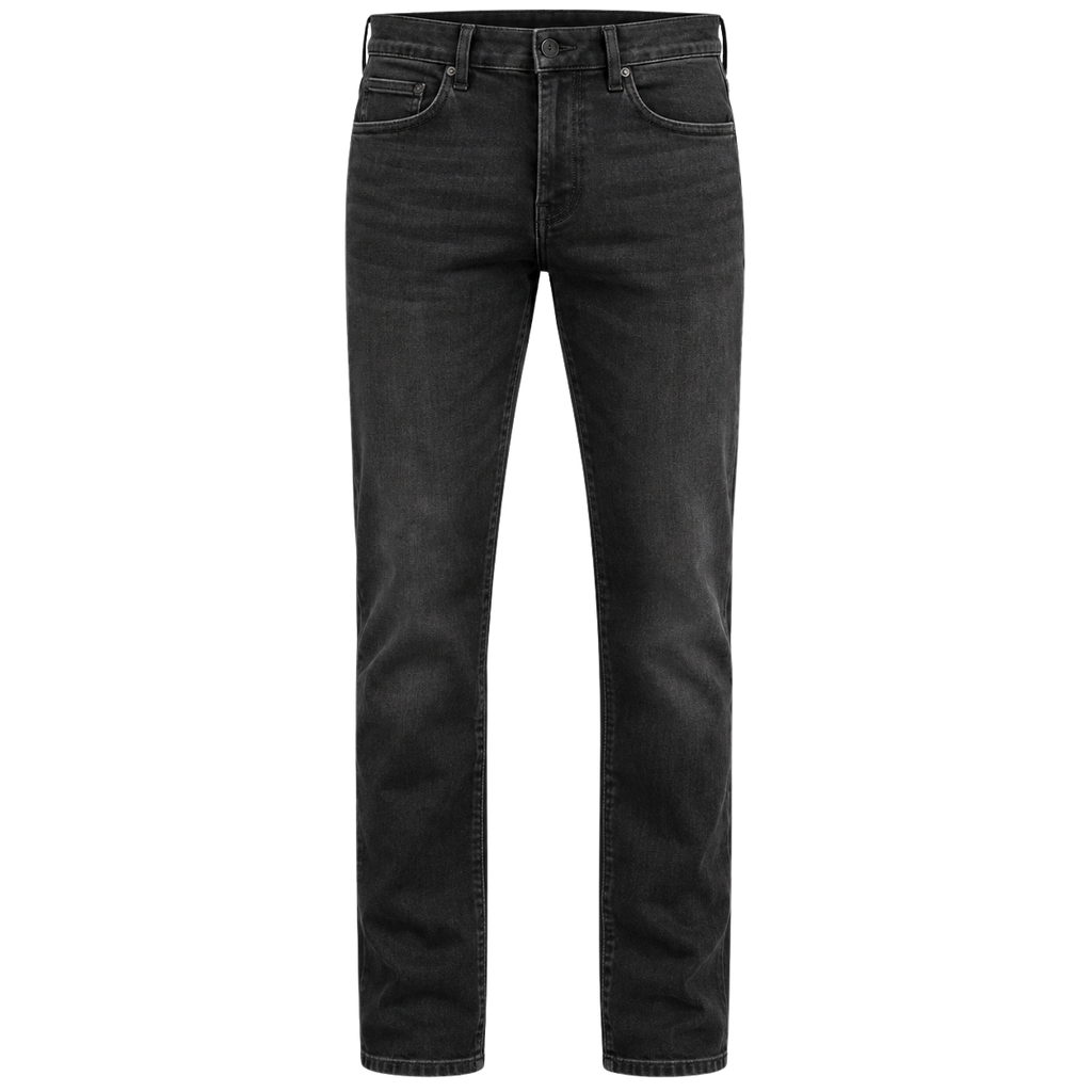 Dark Grey Slim-Fit Denim Jeans | Klonnor Mounther