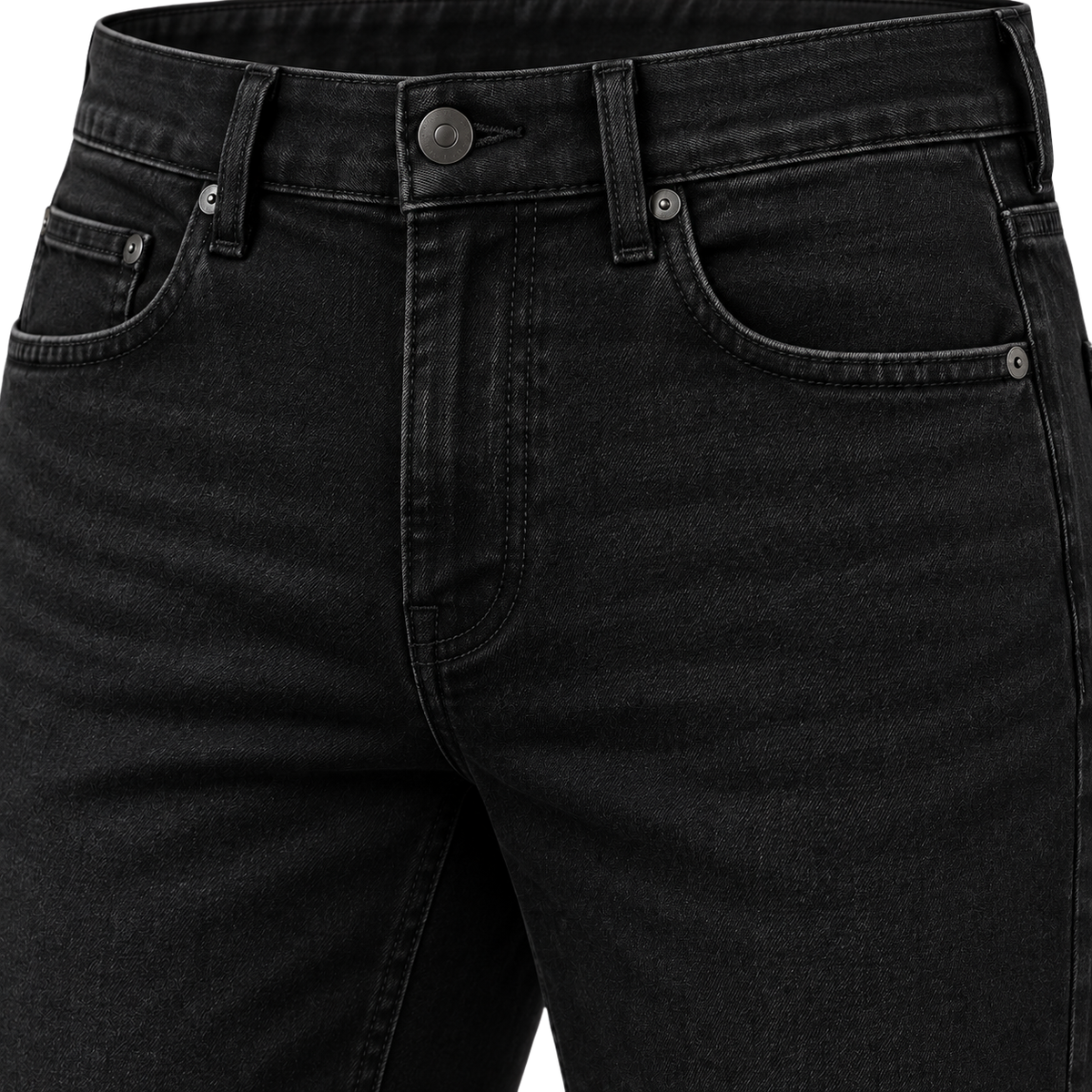 Dark Grey Slim-Fit Denim Jeans | Klonnor Mounther