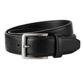 Black Full-Grain Leather Belt | Klonnor Mounther
