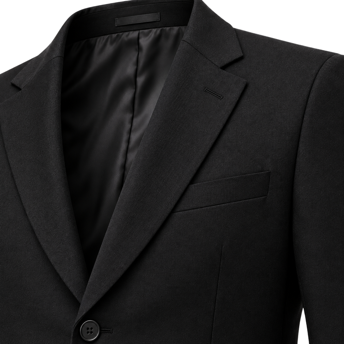 Black Tailored Wool Blazer | Klonnor Mounther