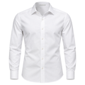 Premium White Tailored Cotton Shirt | Klonnor Mounther