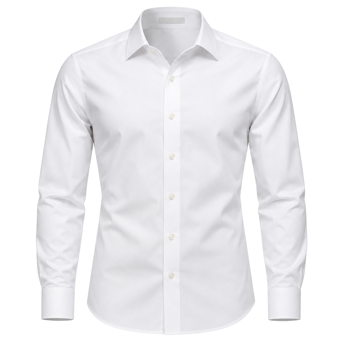 Premium White Tailored Cotton Shirt | Klonnor Mounther